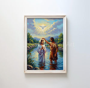 The Baptism of Jesus - Digital Print