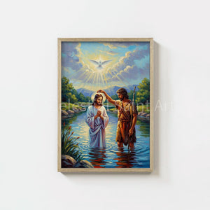 The Baptism of Jesus - Digital Print
