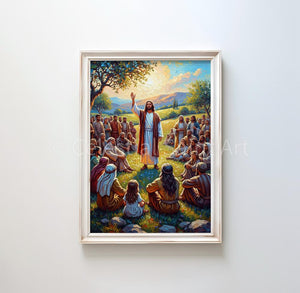 The Proclamation of the Kingdom - Digital Print