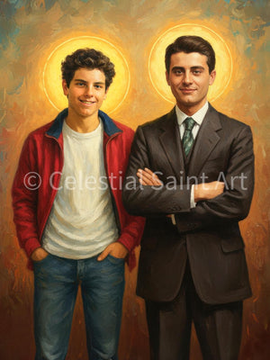 Saint Carlo Acutis & Pier Giorgio Frassati - Digital Print