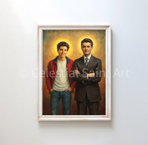 Saint Carlo Acutis & Pier Giorgio Frassati - Digital Print