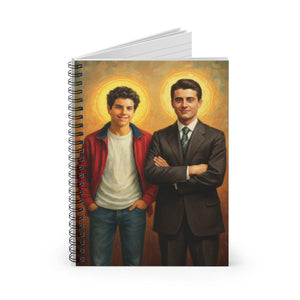 St. Carlo Acutis & Pier Giorgio Frassati - Spiral Notebook