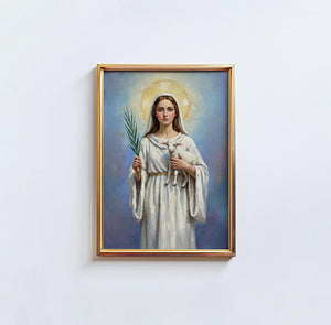 St. Agnes - Digital Print | High Resolution | Instant Access | Easy Download