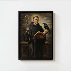 St. Benedict of Nursia - Digital Print | High Resolution | Instant Access | Easy Download