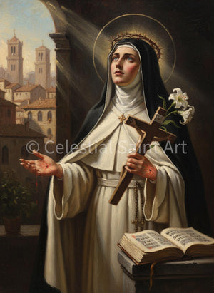 St. Catherine of Siena - Digital Print | High Resolution | Instant Access | Easy Download