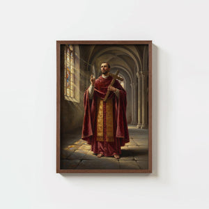 St. Charles Borromeo - Digital Print | High Resolution | Instant Access | Easy Download