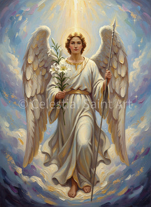 St. Gabriel the Archangel - Digital Print | High Resolution | Instant Access | Easy Download