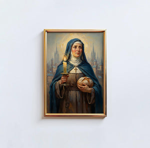 St. Genevieve - Digital Print | High Resolution | Instant Access | Easy Download