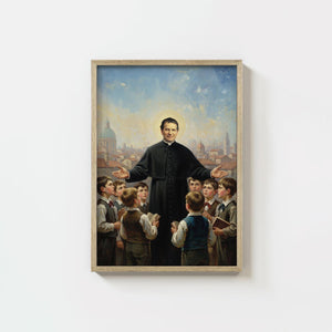 St. John Bosco - Digital Print | High Resolution | Instant Access | Easy Download