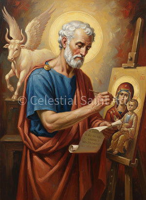 St. Luke - Digital Print | High Resolution | Instant Access | Easy Download