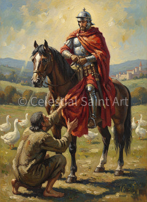 St. Martin of Tours - Digital Print | High Resolution | Instant Access | Easy Download