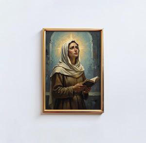 St. Monica - Digital Print | High Resolution | Instant Access | Easy Download