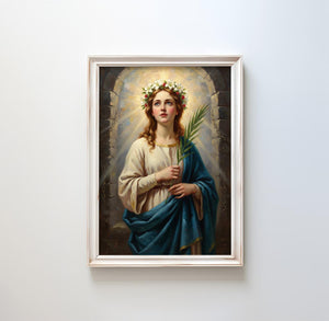 St. Philomena - Digital Print | High Resolution | Instant Access | Easy Download