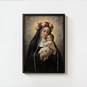 St. Rose of Lima - Digital Print | High Resolution | Instant Access | Easy Download