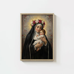 St. Rose of Lima - Digital Print | High Resolution | Instant Access | Easy Download