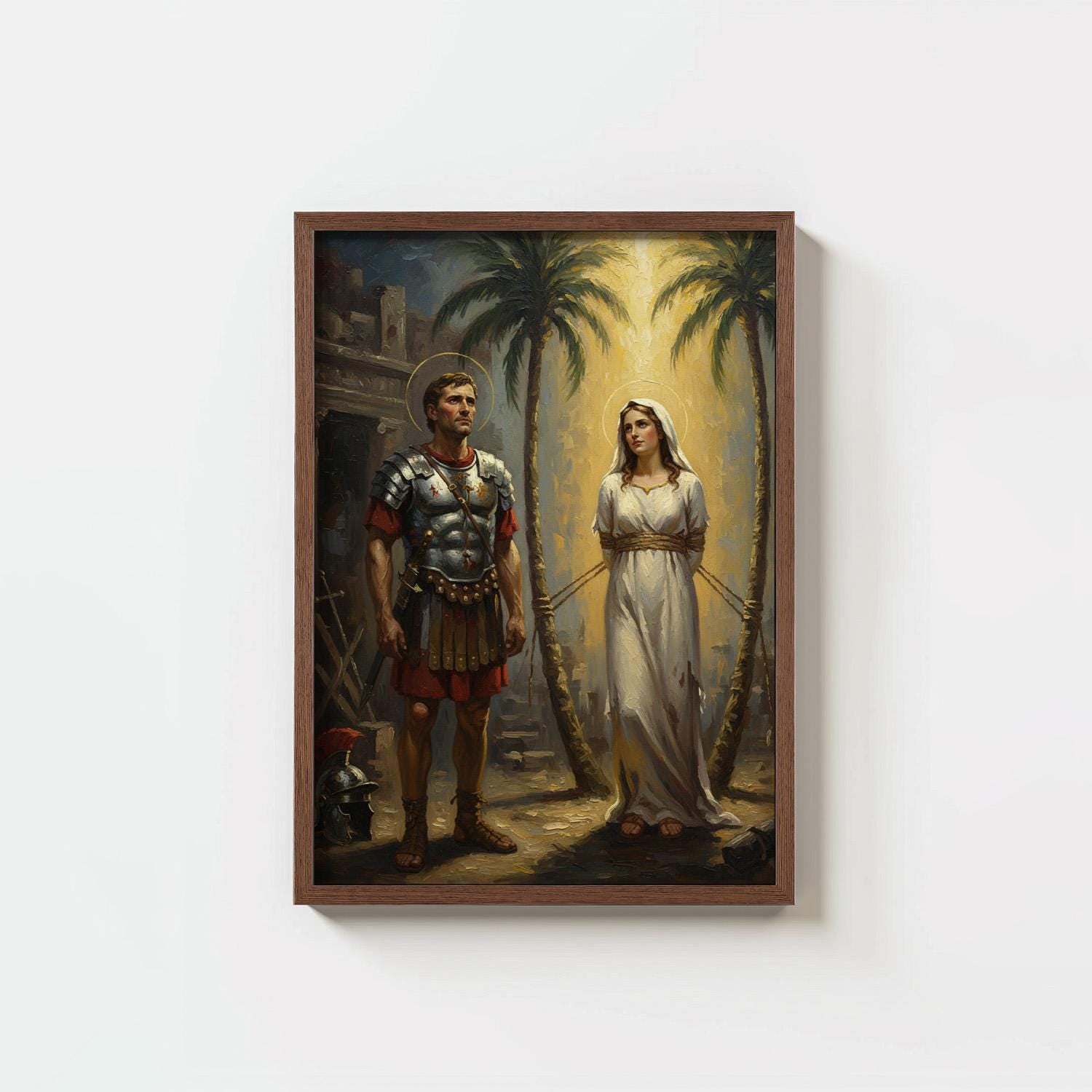 Saints Victor and Corona - Digital Print | High Resolution | Instant Access | Easy Download