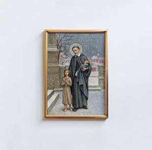 St. Vincent de Paul - Digital Print | High Resolution | Instant Access | Easy Download