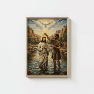 The Baptism of Jesus - Digital Print | High Resolution | Instant Access | Easy Download