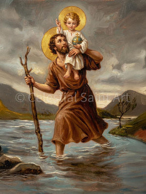 St. Christopher - Digital Print | High Resolution | Instant Access | Easy Download
