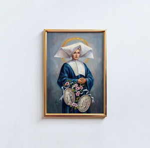 St. Catherine Labouré - Digital Print | High Resolution | Instant Access | Easy Download