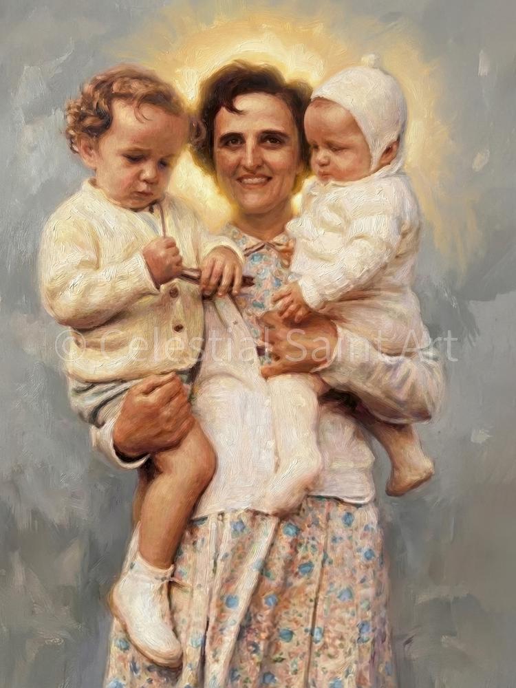 St. Gianna Beretta Molla - Digital Print | High Resolution | Instant Access | Easy Download