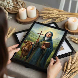 St. Brigid of Ireland - Digital Print | High Resolution | Instant Access | Easy Download