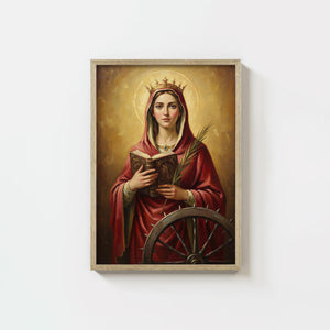 St. Catherine of Alexandria - Digital Print | High Resolution | Instant Access | Easy Download