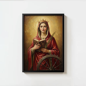 St. Catherine of Alexandria - Digital Print | High Resolution | Instant Access | Easy Download