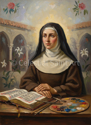 St. Catherine of Bologna - Digital Print | High Resolution | Instant Access | Easy Download
