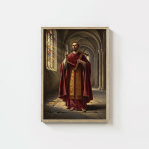 St. Charles Borromeo - Digital Print | High Resolution | Instant Access | Easy Download