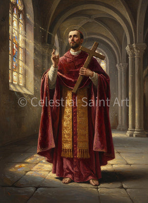 St. Charles Borromeo - Digital Print | High Resolution | Instant Access | Easy Download