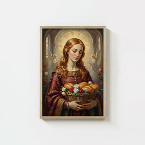 St. Elizabeth of Hungary - Digital Print | High Resolution | Instant Access | Easy Download