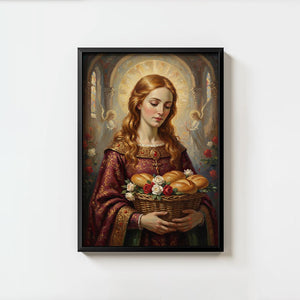 St. Elizabeth of Hungary - Digital Print | High Resolution | Instant Access | Easy Download