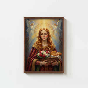 St. Elizabeth of Hungary - Digital Print | High Resolution | Instant Access | Easy Download