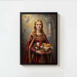 St. Elizabeth of Hungary - Digital Print | High Resolution | Instant Access | Easy Download