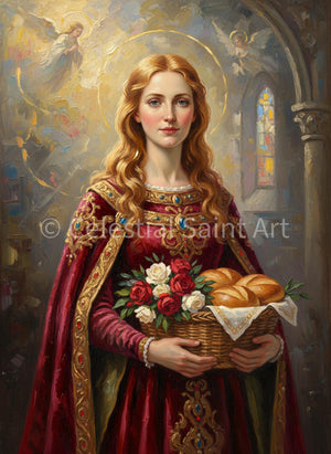 St. Elizabeth of Hungary - Digital Print | High Resolution | Instant Access | Easy Download