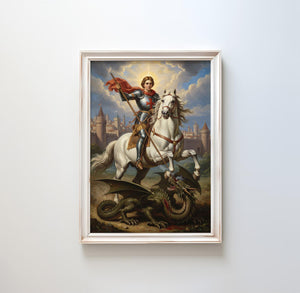 St. George - Digital Print | High Resolution | Instant Access | Easy Download