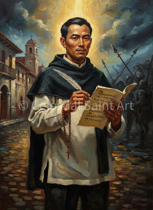 St. Lorenzo Ruiz - Digital Print | High Resolution | Instant Access | Easy Download