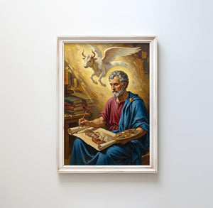 St. Luke - Digital Print | High Resolution | Instant Access | Easy Download
