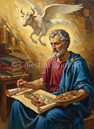 St. Luke - Digital Print | High Resolution | Instant Access | Easy Download