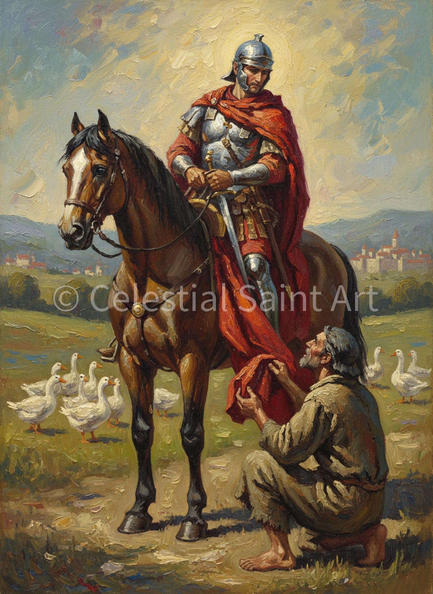 St. Martin of Tours - Digital Print | High Resolution | Instant Access | Easy Download