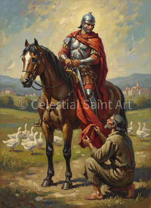 St. Martin of Tours - Digital Print | High Resolution | Instant Access | Easy Download