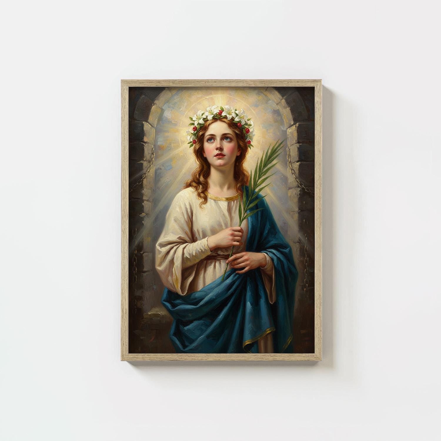 St. Philomena - Digital Print | High Resolution | Instant Access | Easy Download