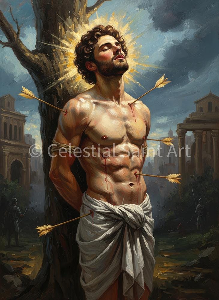 St. Sebastian - Digital Print | High Resolution | Instant Access | Easy Download