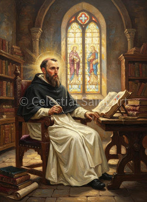 St. Thomas Aquinas - Digital Print | High Resolution | Instant Access | Easy Download