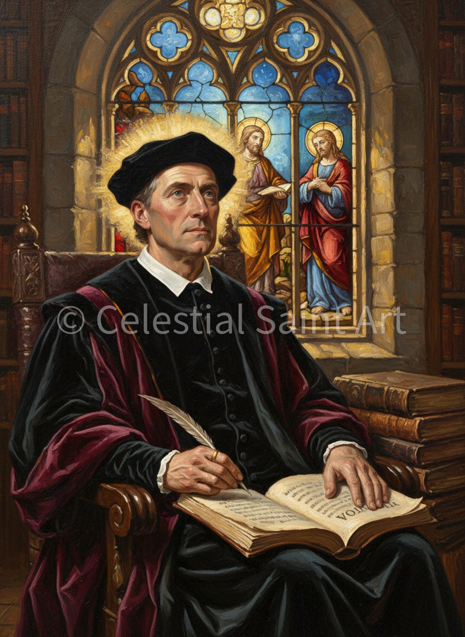 St. Thomas More - Digital Print | High Resolution | Instant Access | Easy Download