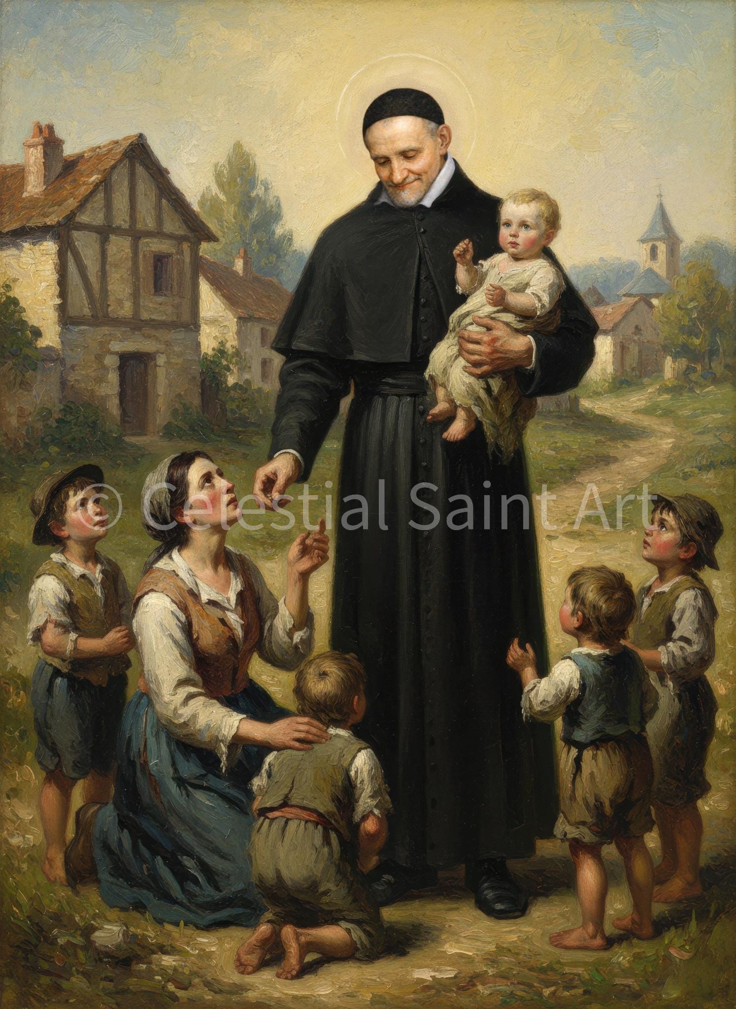 St. Vincent de Paul - Digital Print | High Resolution | Instant Access | Easy Download