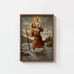 St. Christopher - Digital Print | High Resolution | Instant Access | Easy Download