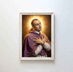 St. Charles Borromeo - Digital Print | High Resolution | Instant Access | Easy Download