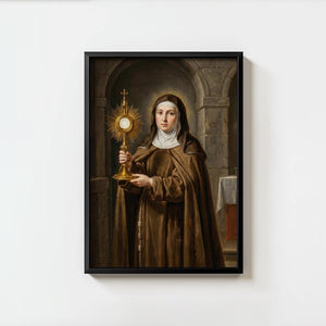 St. Clare of Assisi - Digital Print | High Resolution | Instant Access | Easy Download